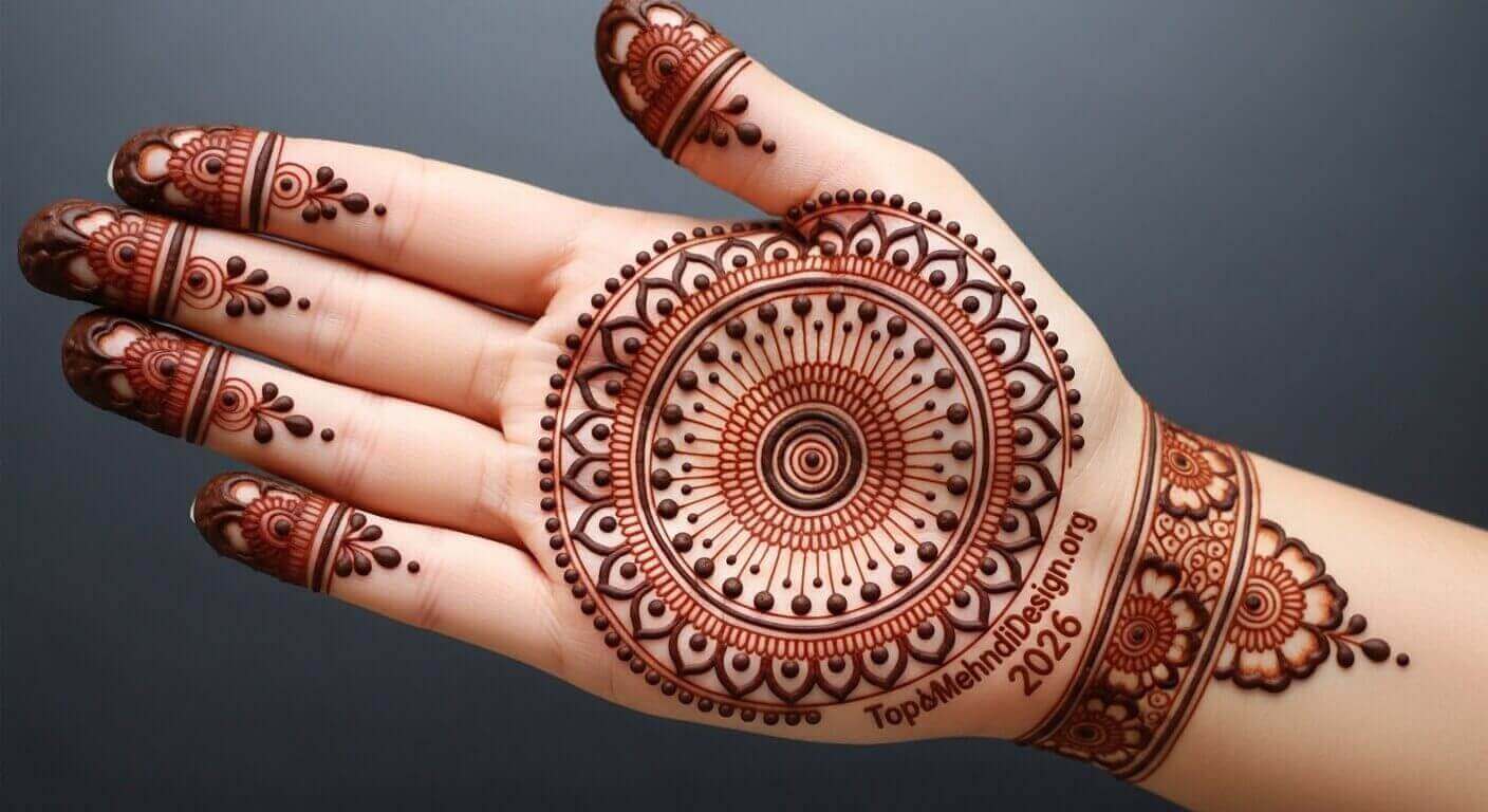Fancy Mehndi Design 2026