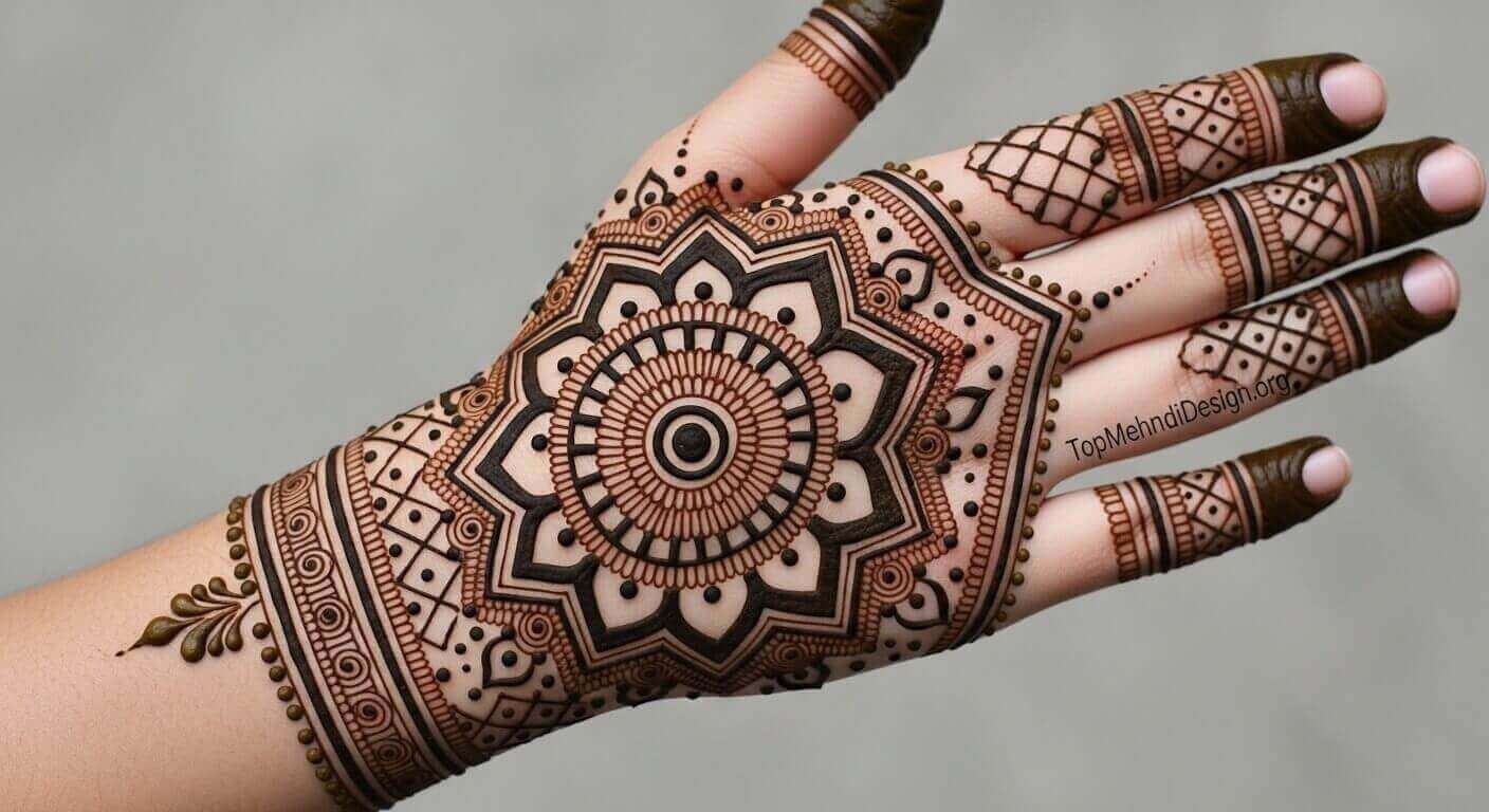 Fancy Mehndi Design 2026
