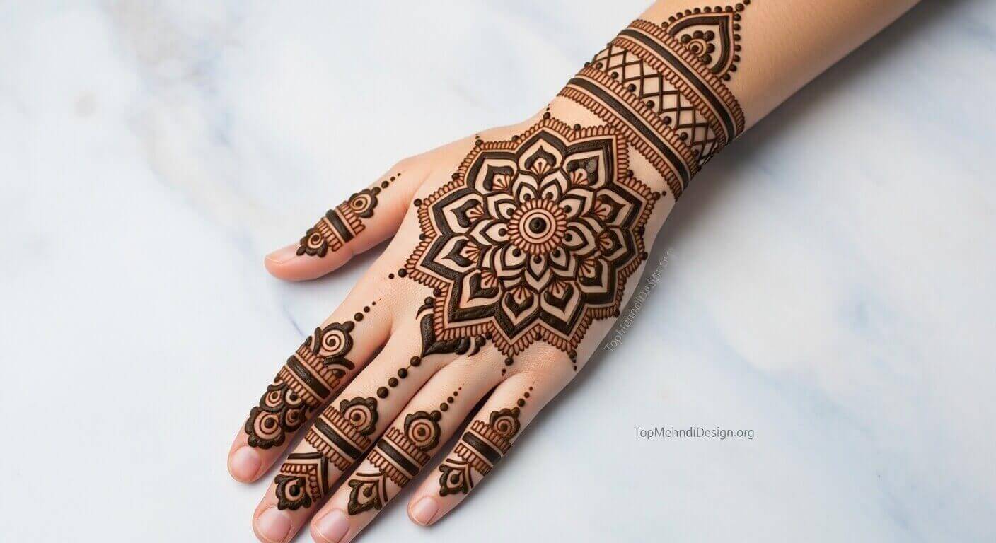 Fancy Mehndi Design 2026