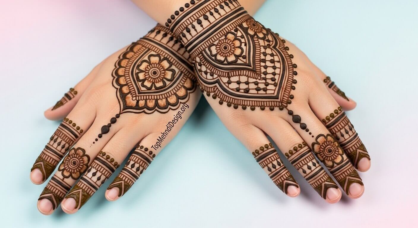 Finger Mehndi Design for Eid ul Adha 2026