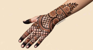 Front Hand Mehndi Design for Eid ul Adha 2026