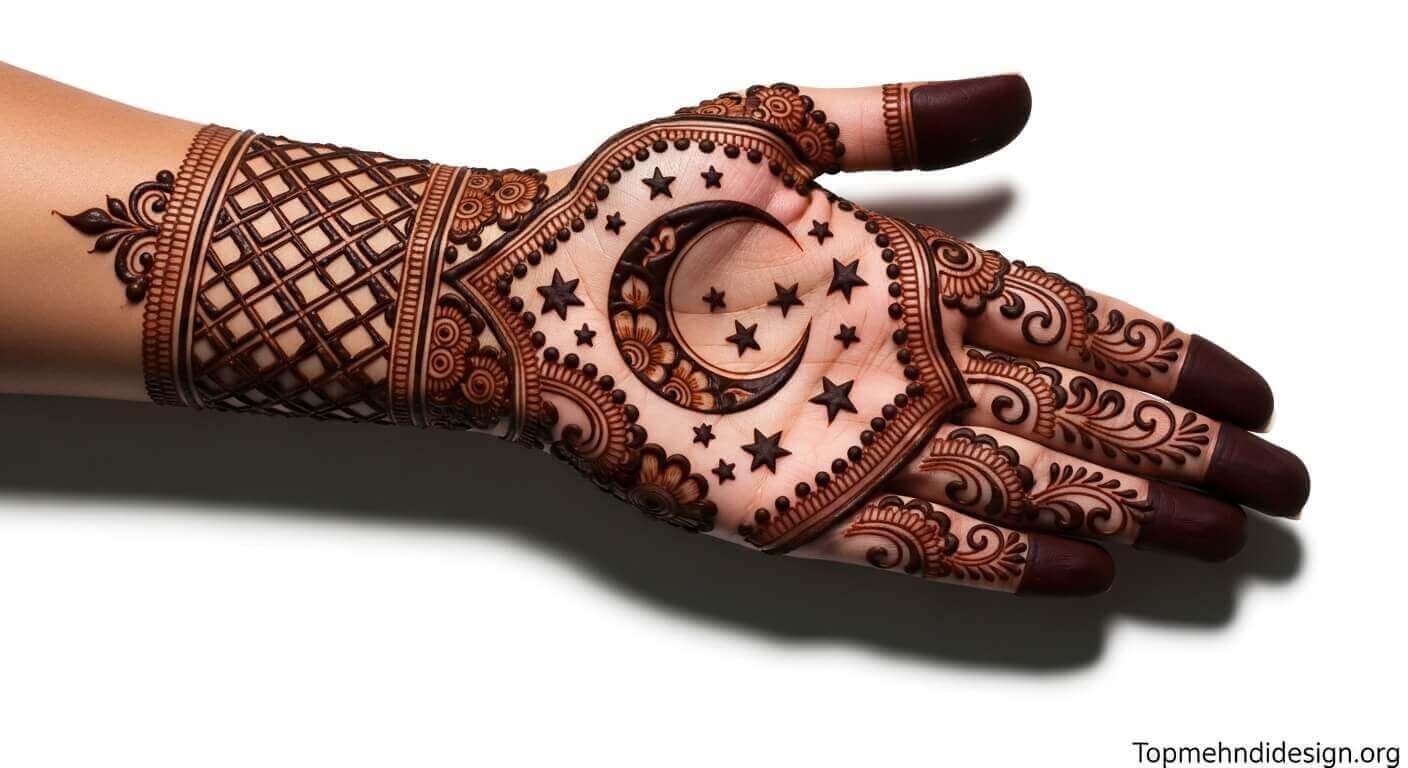 Full Hand Karwa Chauth Mehndi Design 2026