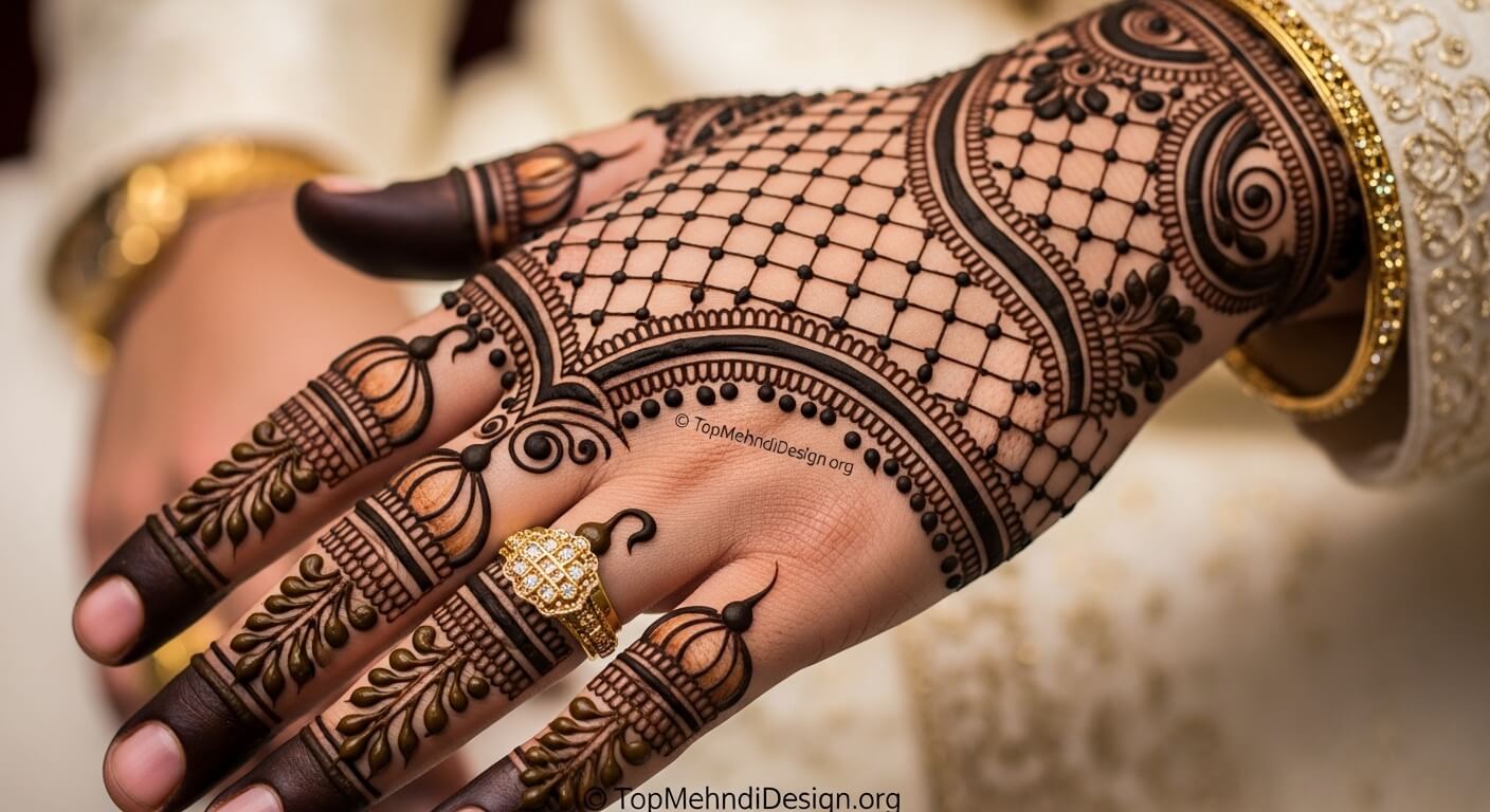Groom Mehndi Design 2026