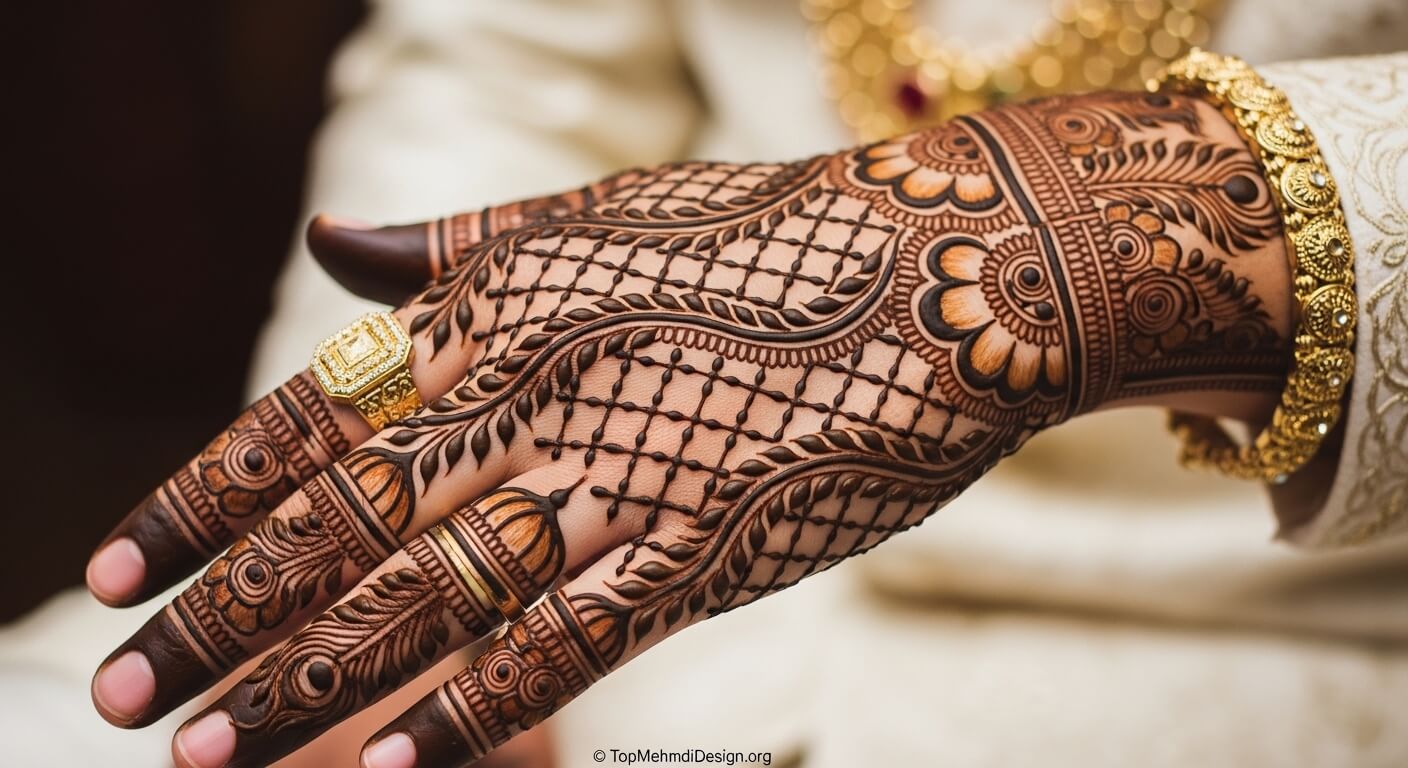 Groom Mehndi Design 2026
