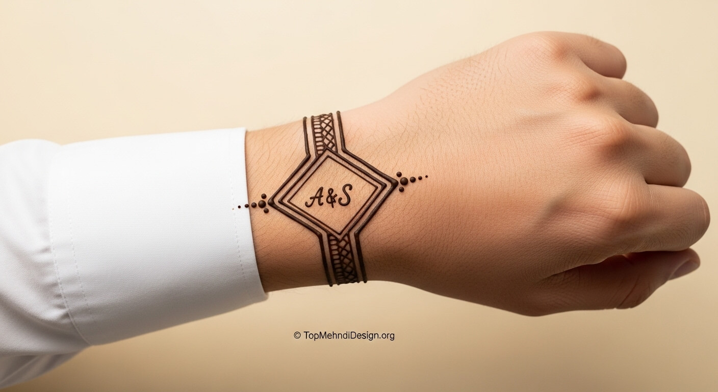 Groom Mehndi Design 2026