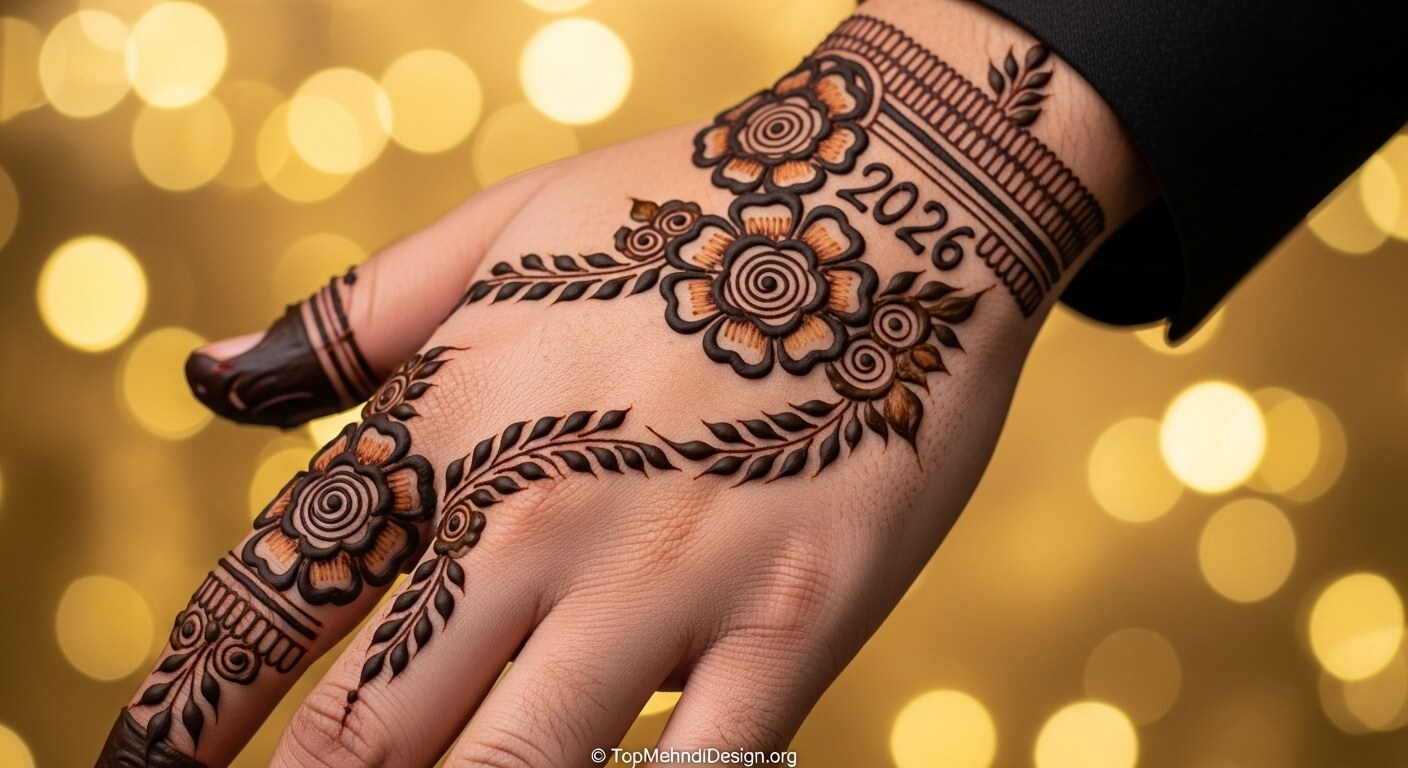 Groom Mehndi Design 2026