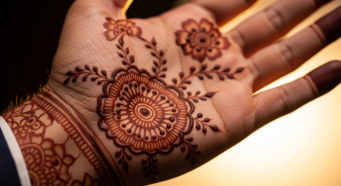 Groom Mehndi Design 2026