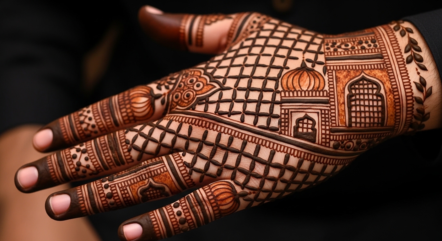 Groom Mehndi Design 2026