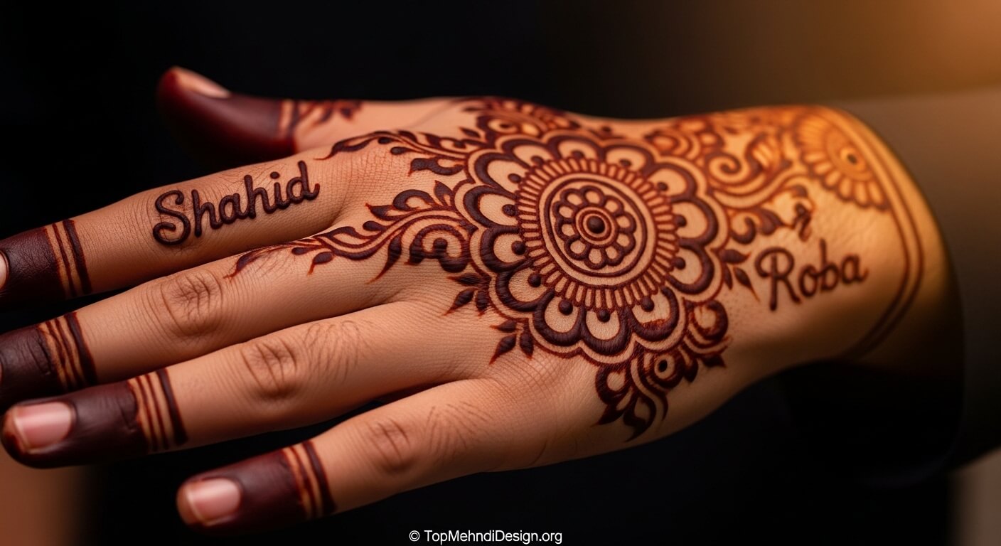 Groom Mehndi Design 2026