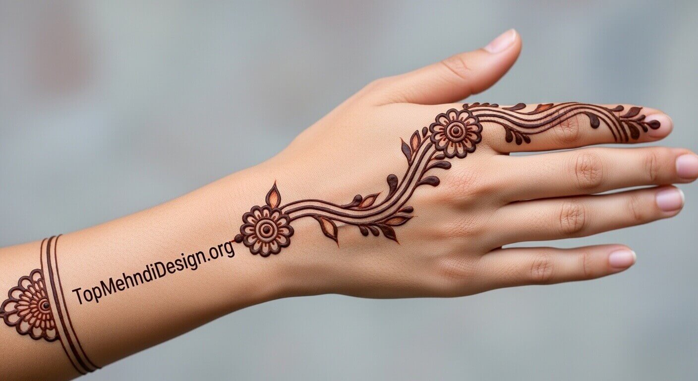 Half Hand Mehndi Design 2026