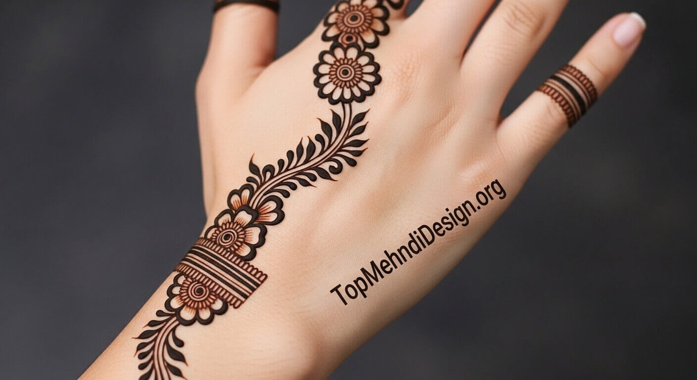 Half Hand Mehndi Design 2026