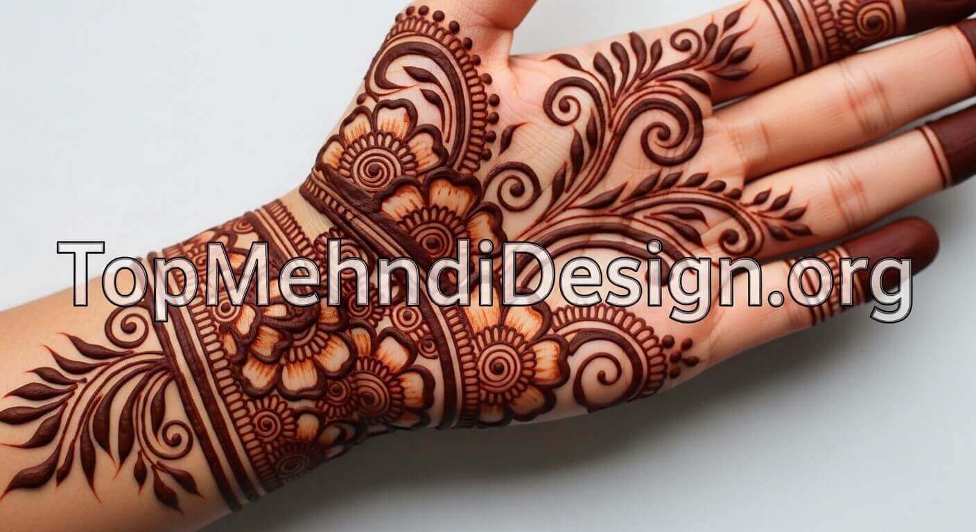 Half Hand Mehndi Design 2026