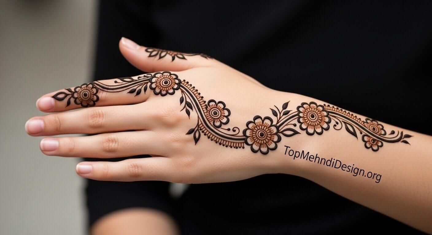 Half Hand Mehndi Design 2026
