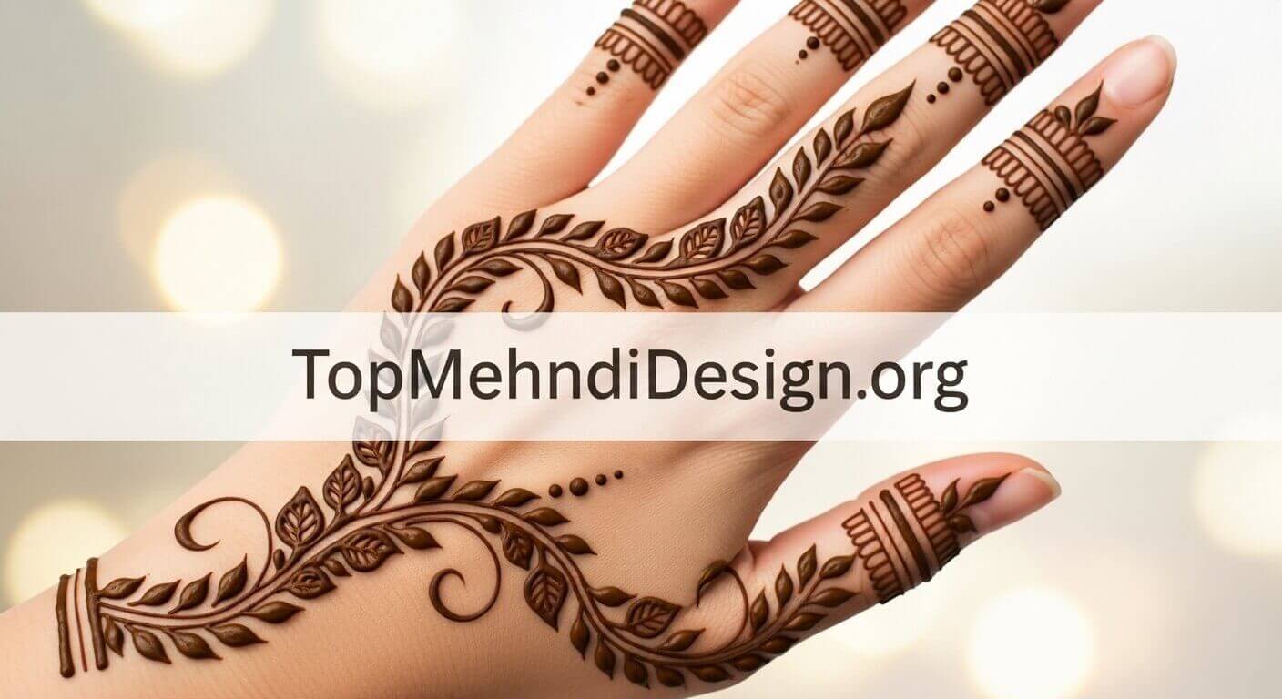 Half Hand Mehndi Design 2026