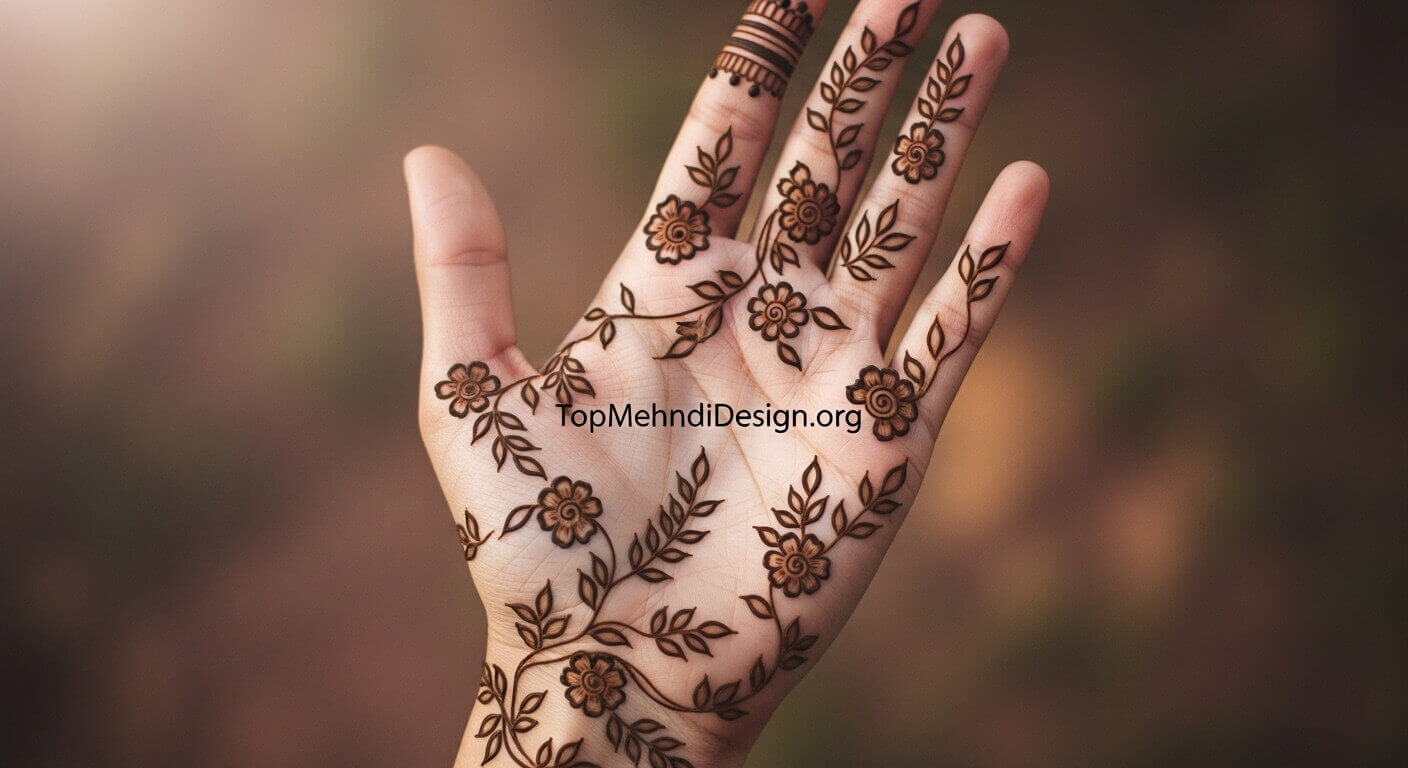 Half Hand Mehndi Design 2026