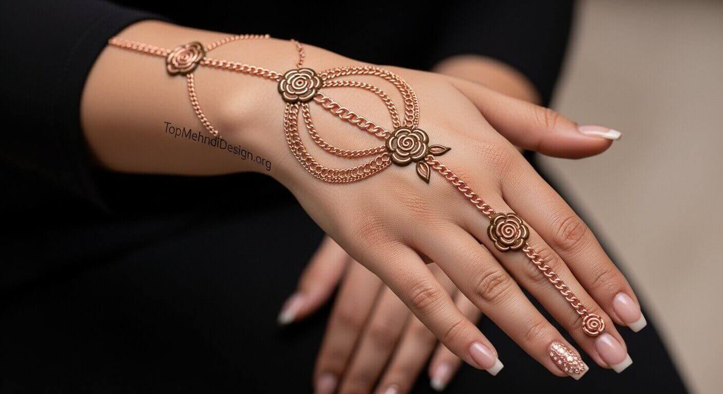 Jewelry Style Mehndi Design 2026