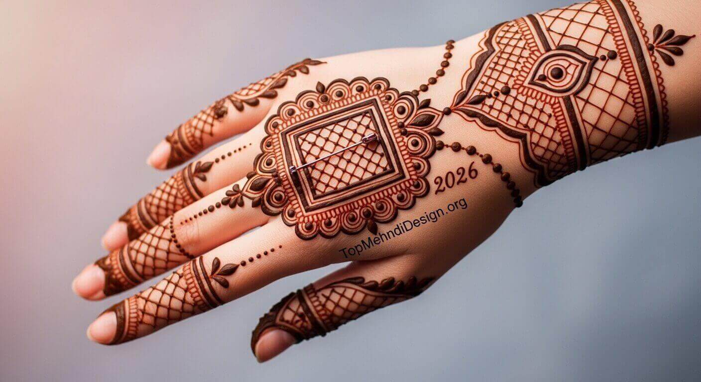 Jewelry Style Mehndi Design 2026