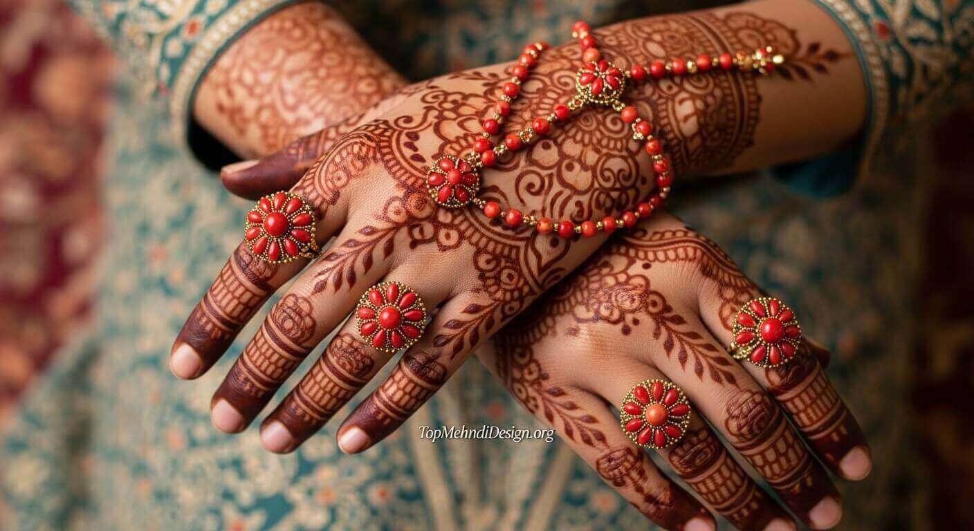 Jewelry Style Mehndi Design 2026
