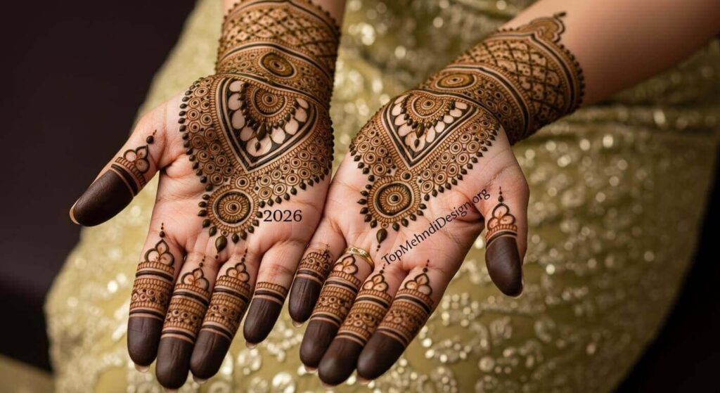 Jewelry Style Mehndi Design 2026