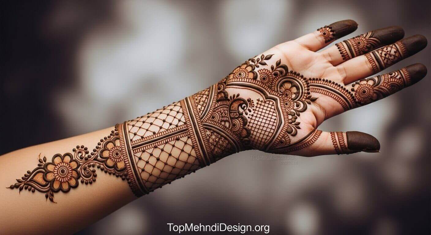 Jewelry Style Mehndi Design 2026