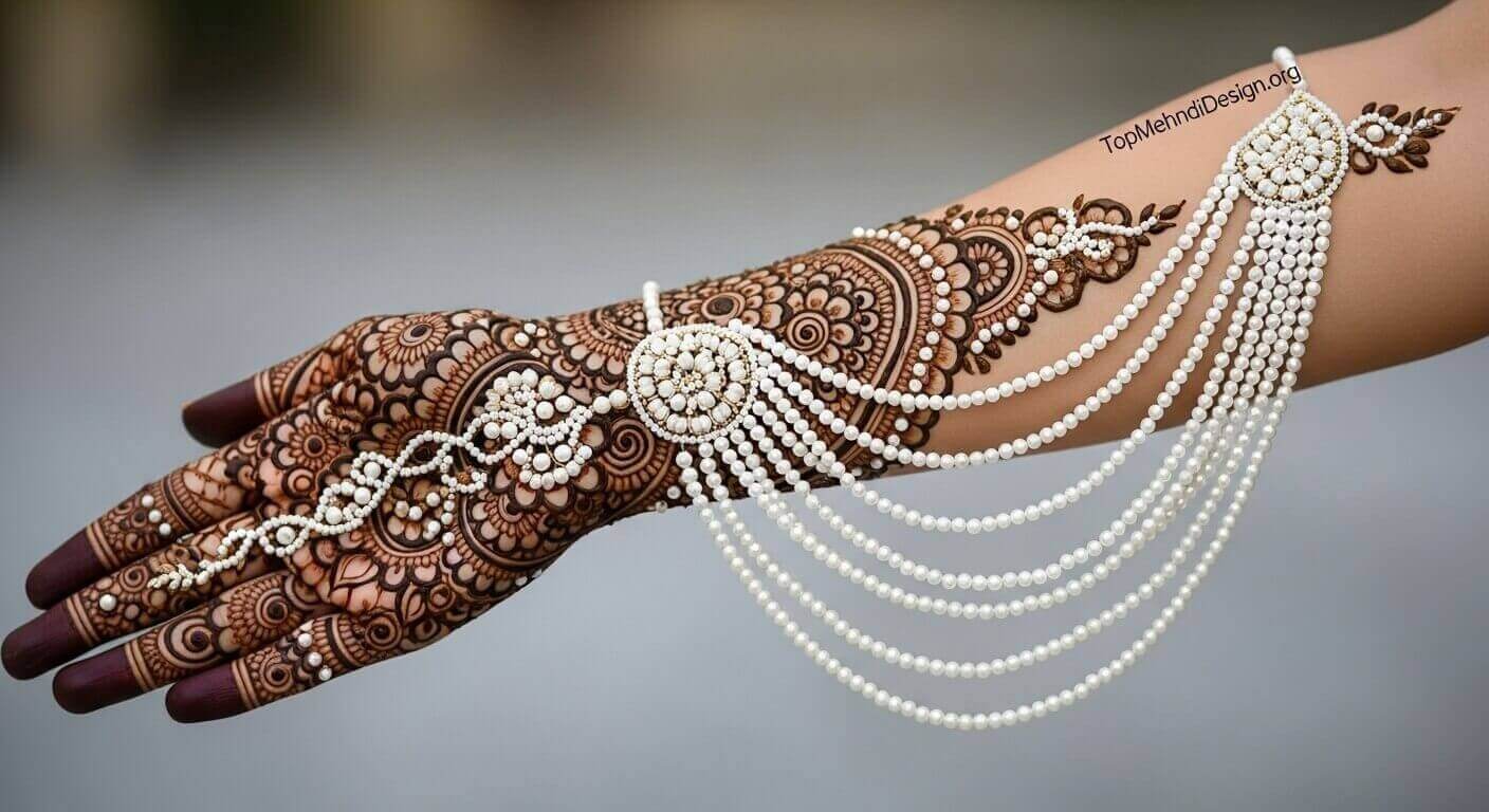 Jewelry Style Mehndi Design 2026
