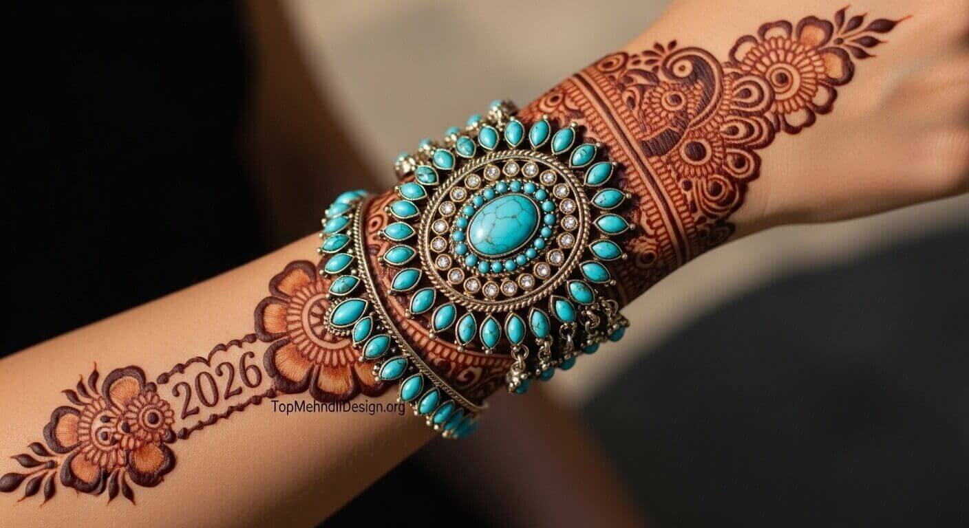 Jewelry Style Mehndi Design 2026