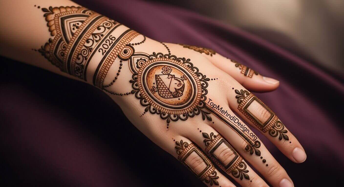 Jewelry Style Mehndi Design 2026