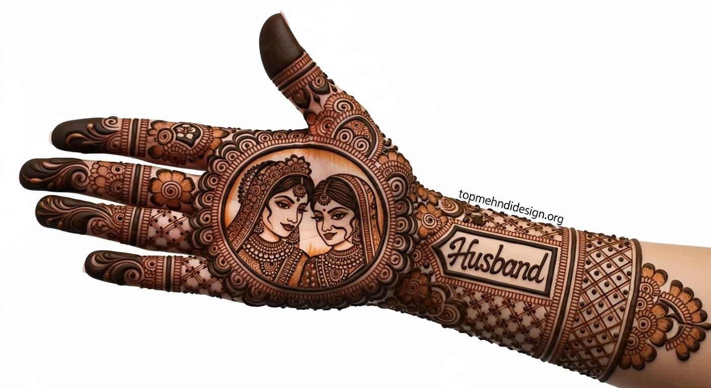 Karwa Chauth Mehndi Design 2026