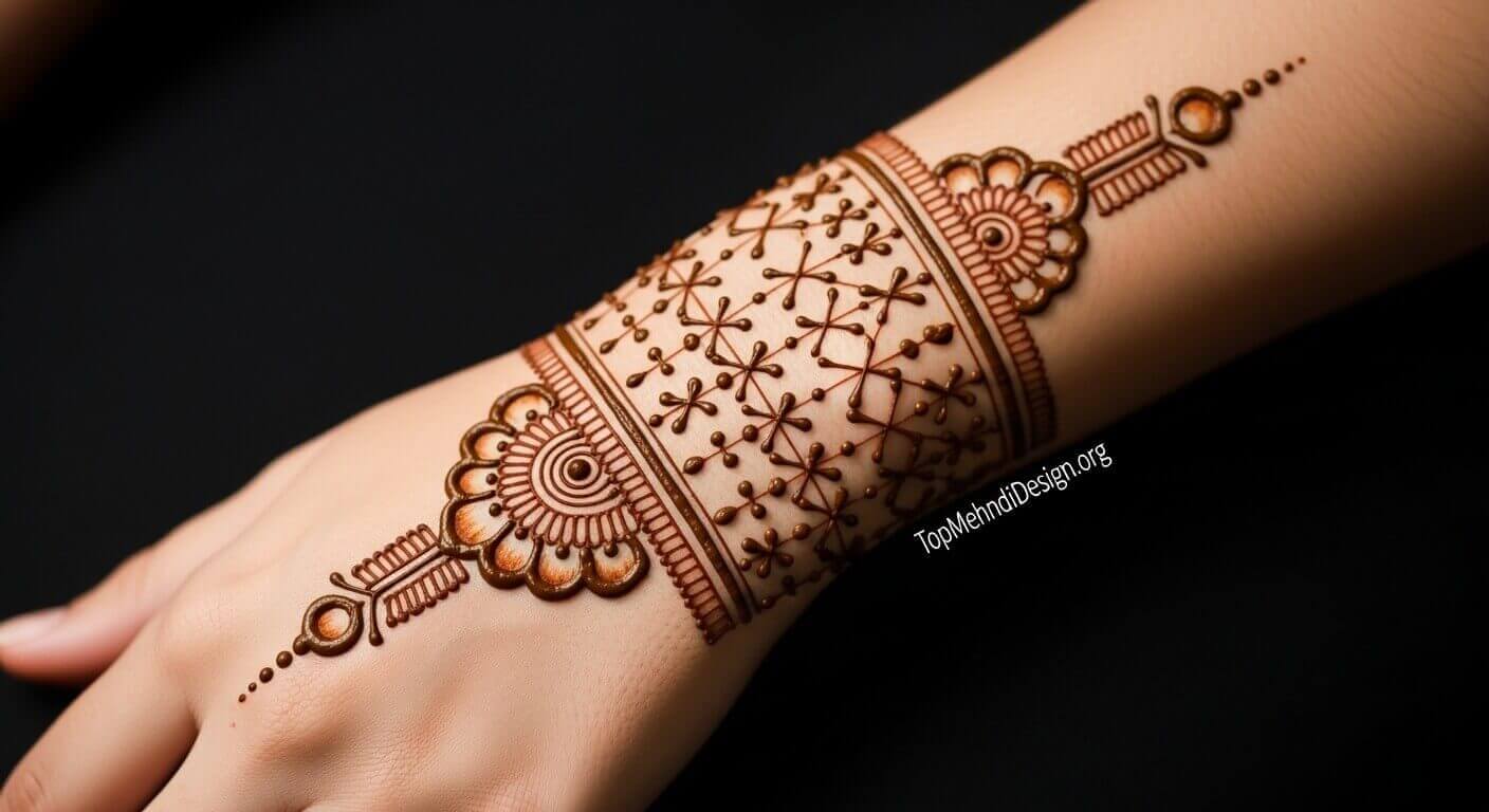 Easy Karwa Chauth Mehndi Design 2026