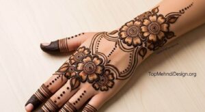 Easy Karwa Chauth Mehndi Design 2026