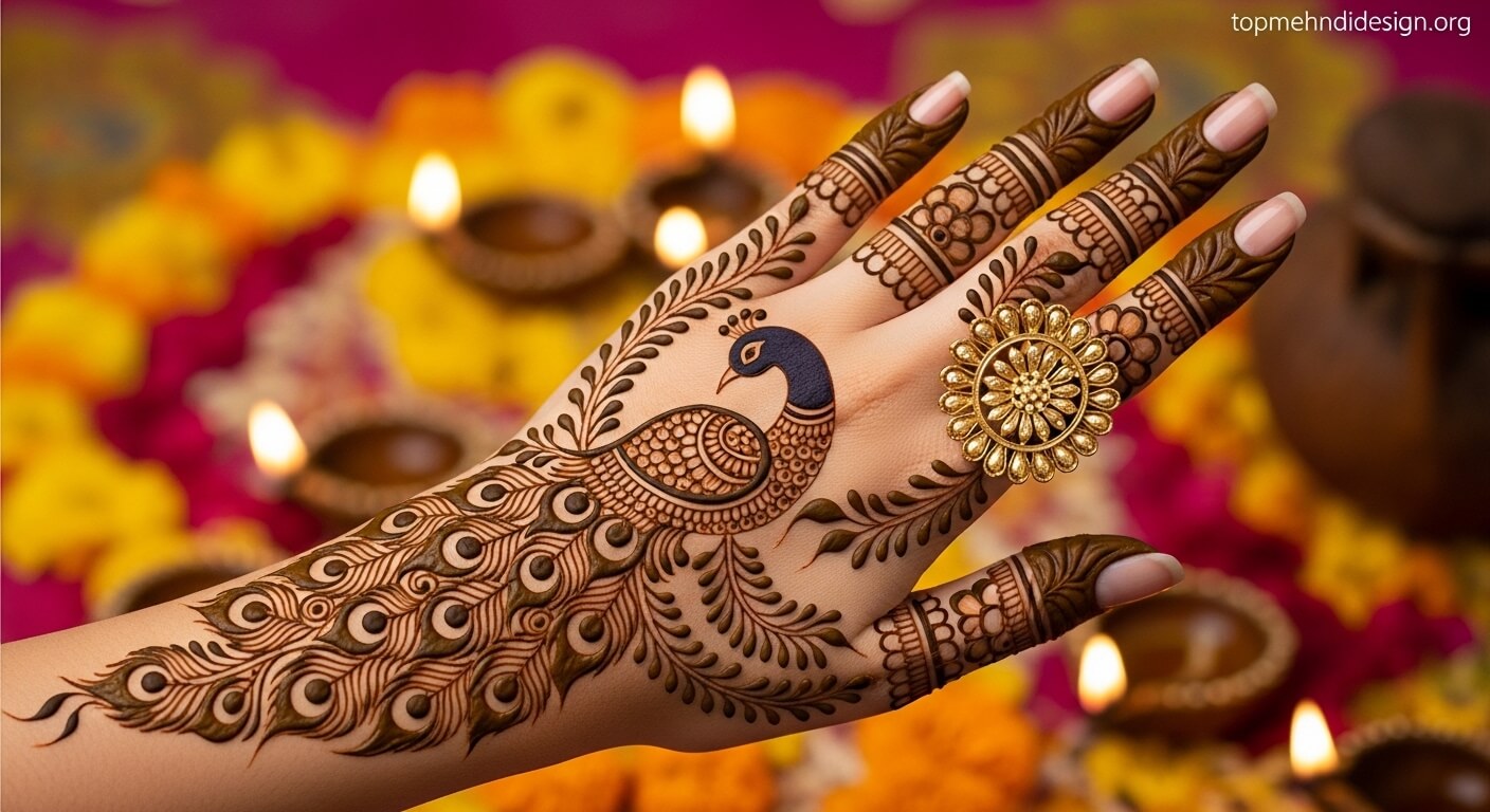 Karwa Chauth Mehndi Design 2026