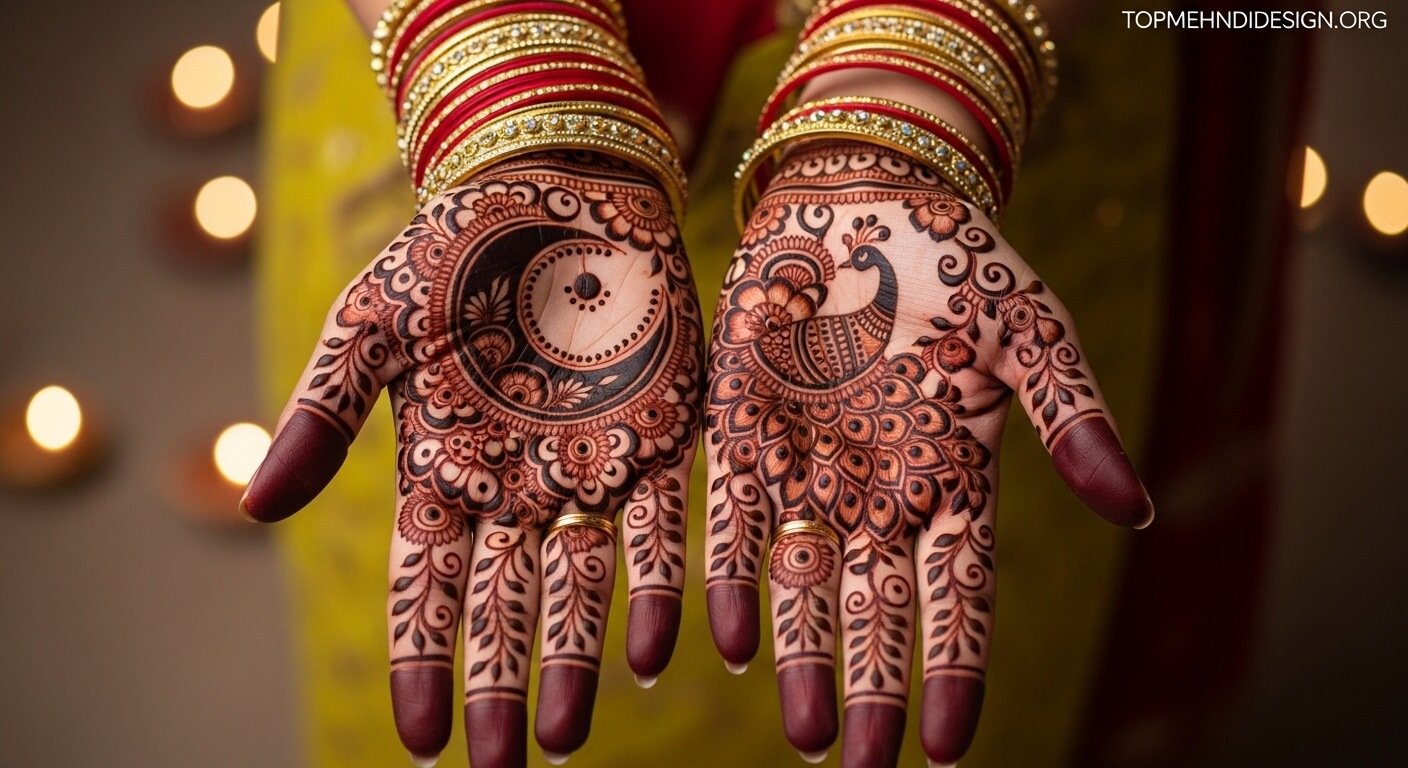 Karwa Chauth Mehndi Design 2026