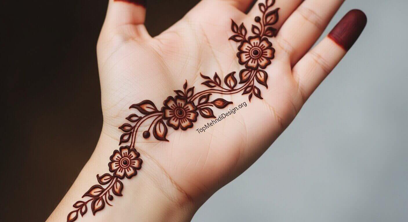 Easy Karwa Chauth Mehndi Design 2026