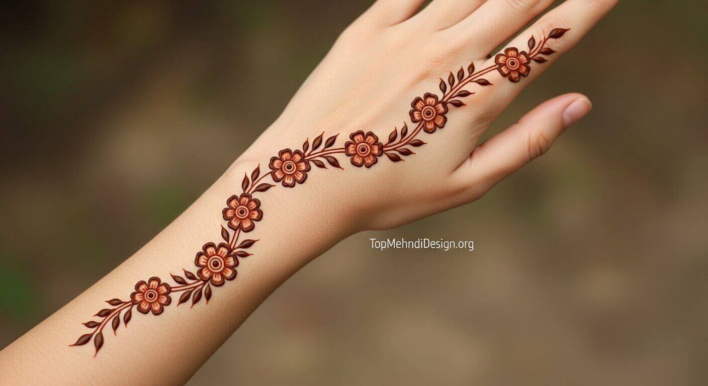 Easy Karwa Chauth Mehndi Design 2026