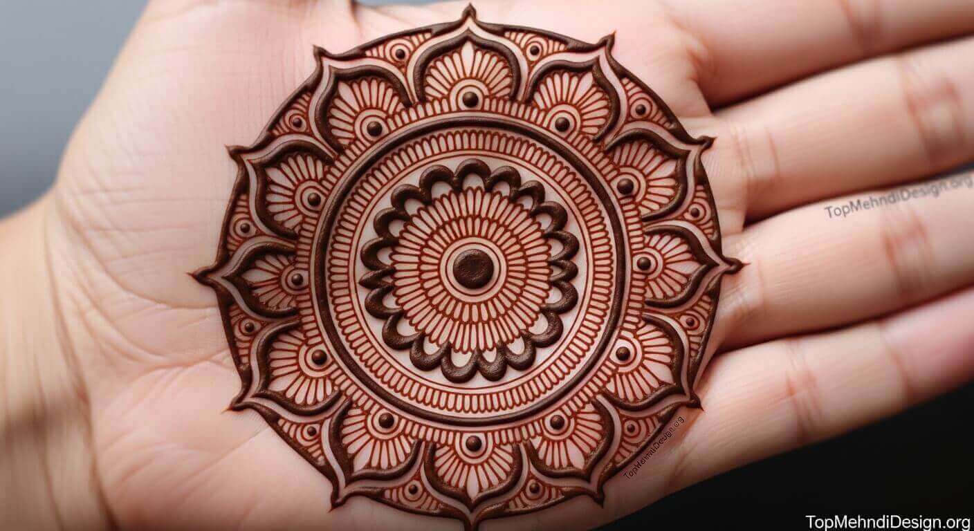 Easy Karwa Chauth Mehndi Design 2026