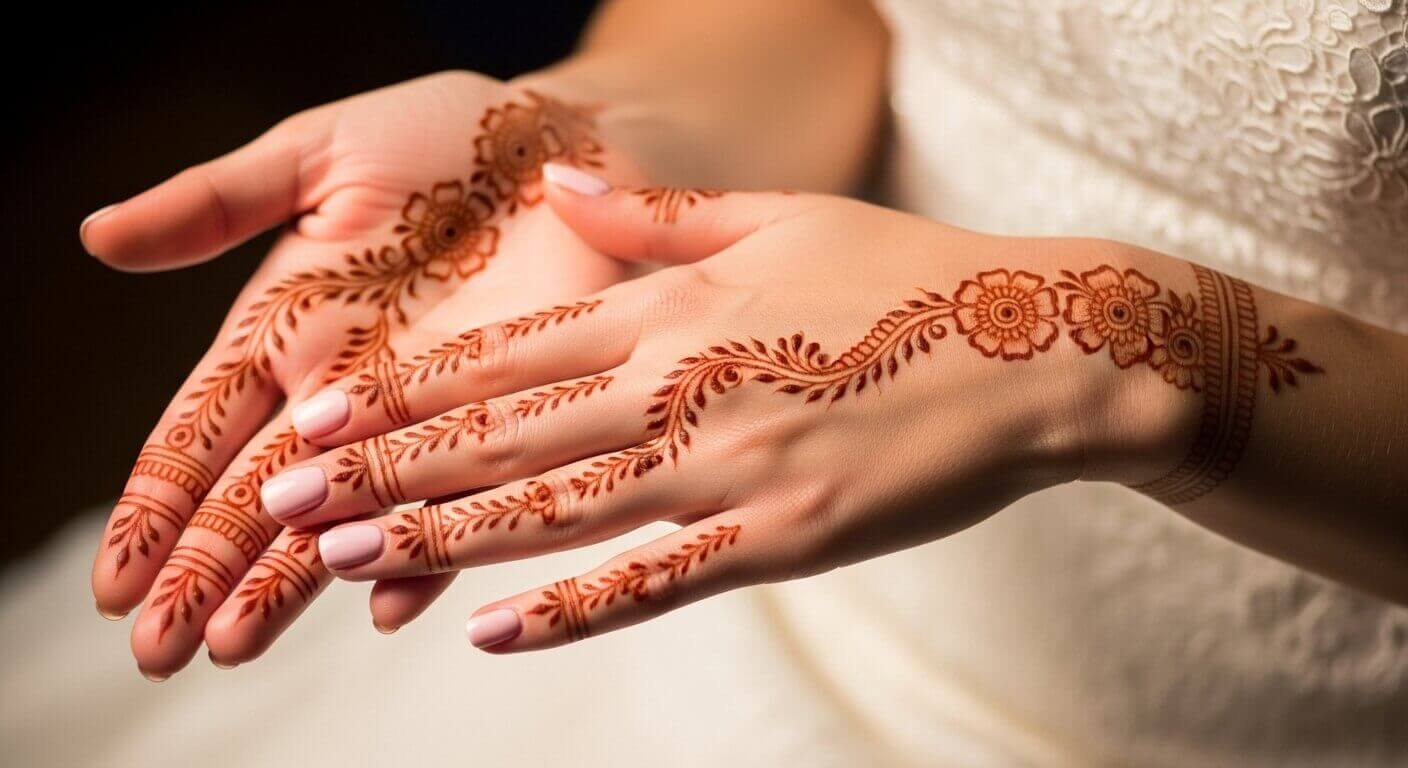 Simple Karwa Chauth Mehndi Design 2026