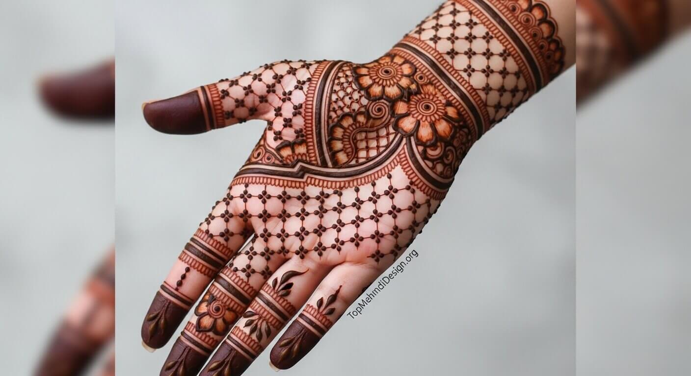 Beautiful Karwa Chauth Mehndi Design 2026