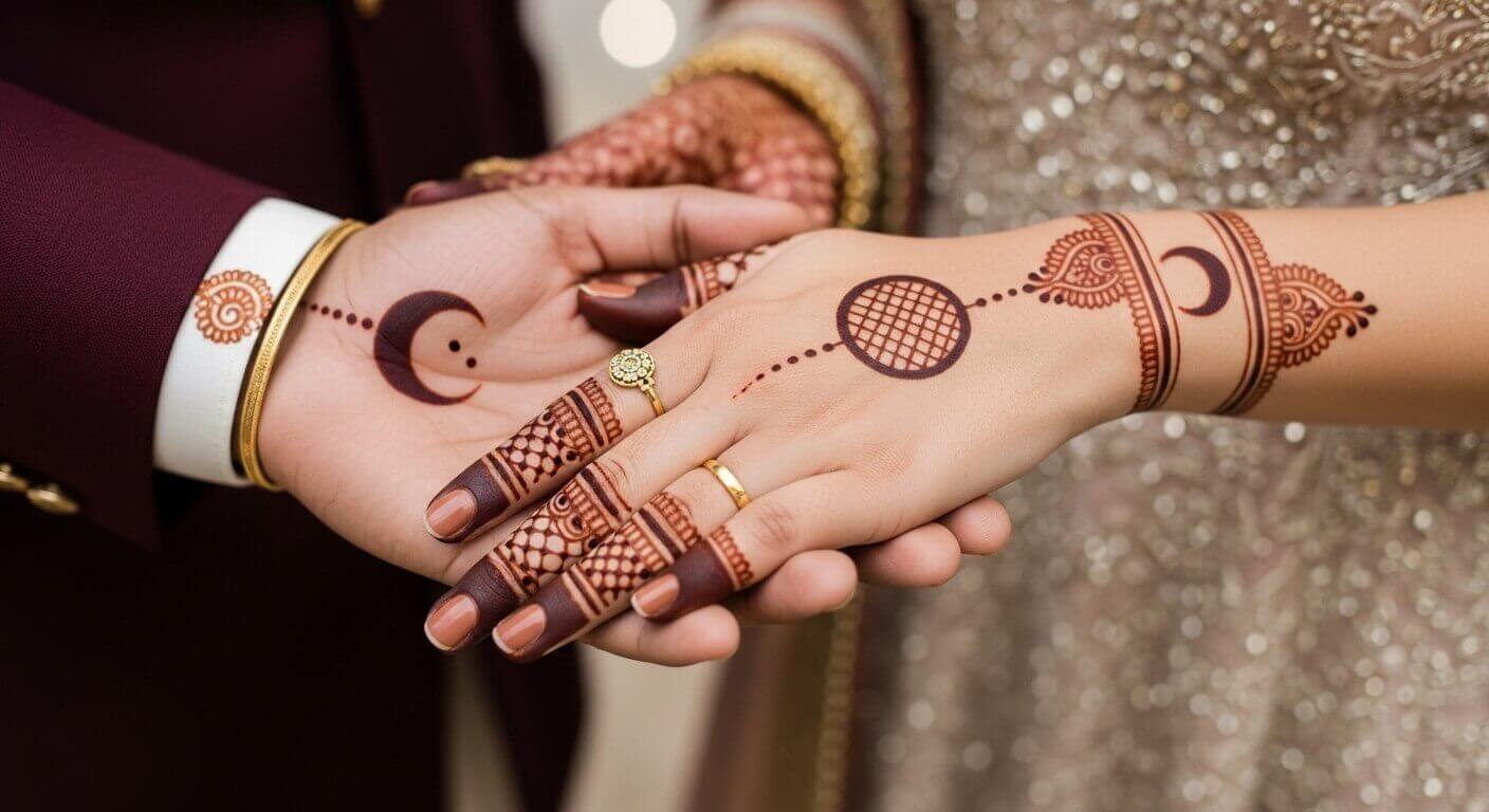 Simple Karwa Chauth Mehndi Design 2026
