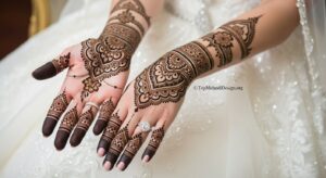 Beautiful Karwa Chauth Mehndi Design 2026