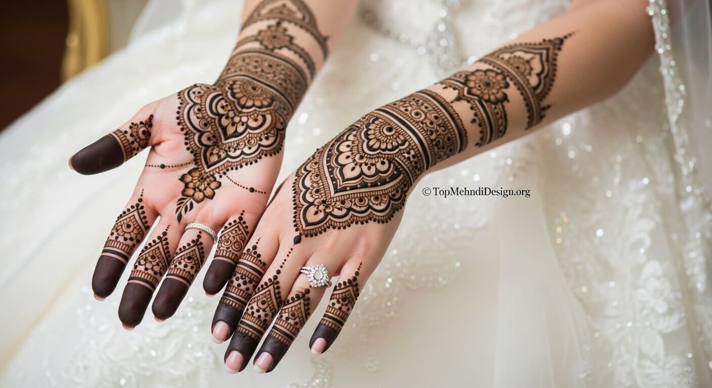 Beautiful Karwa Chauth Mehndi Design 2026