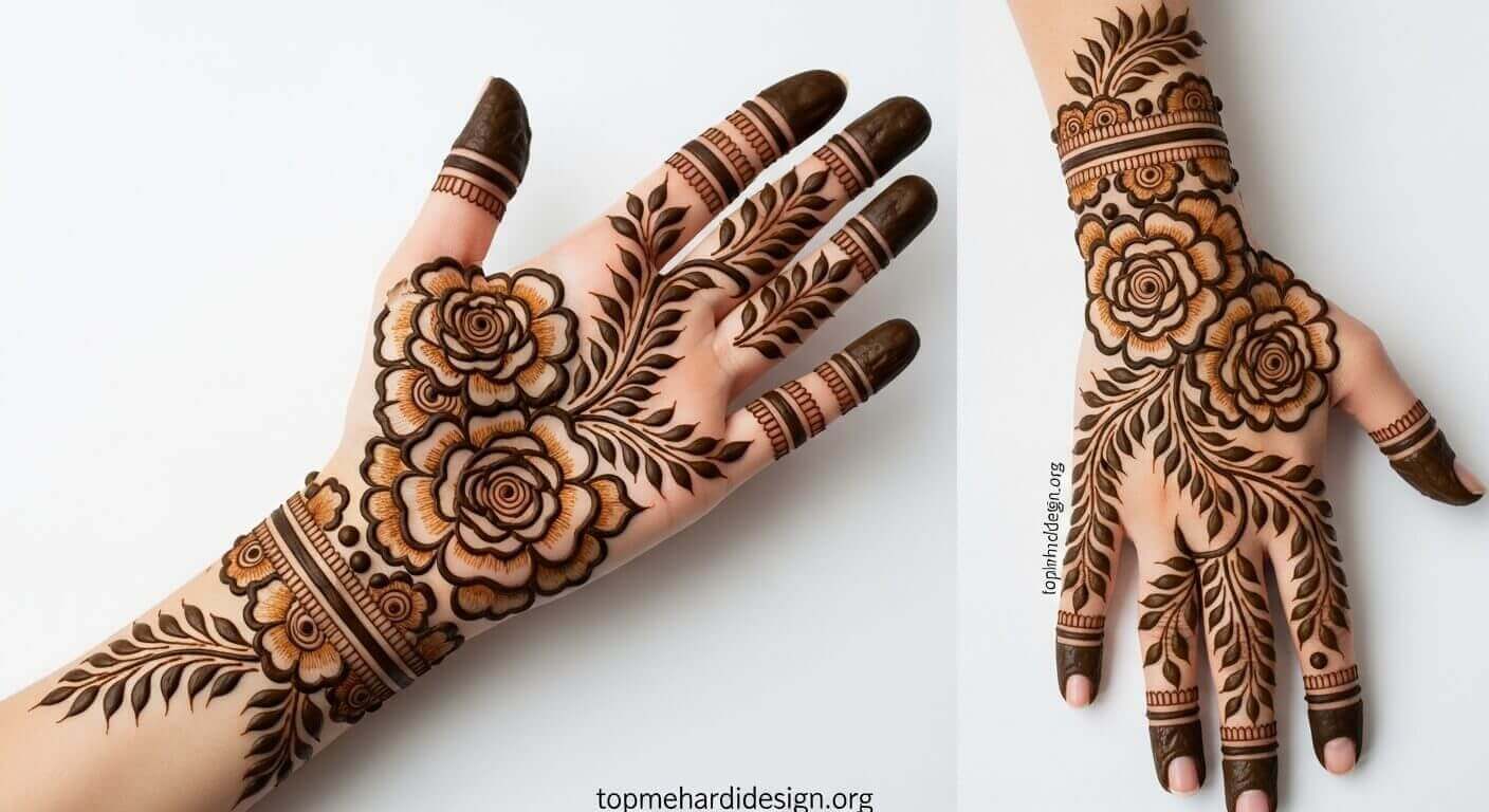 Kashees Mehndi Design 2026
