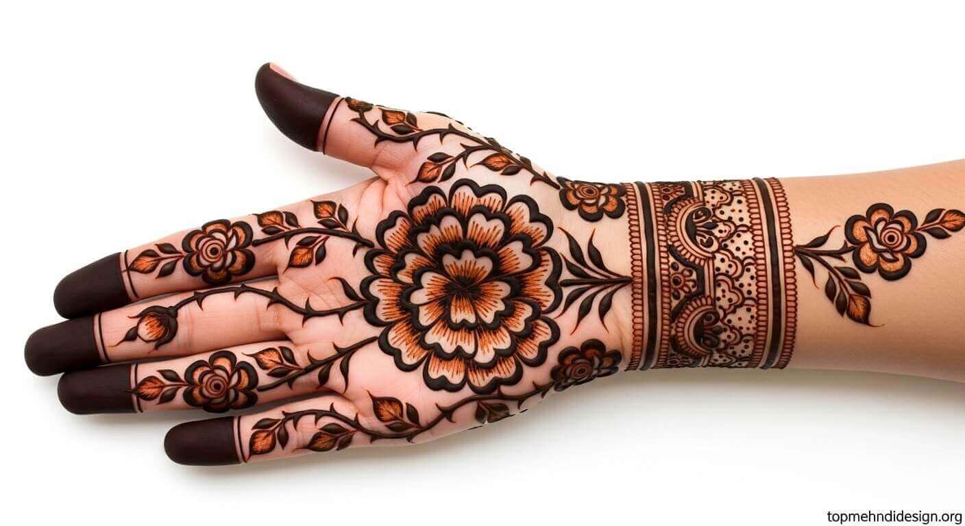 Kashees Mehndi Design 2026