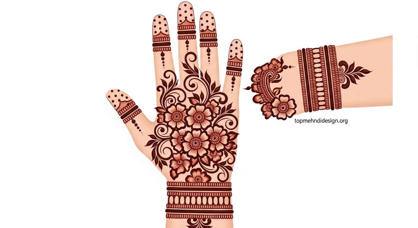 Kashees Mehndi Design 2026