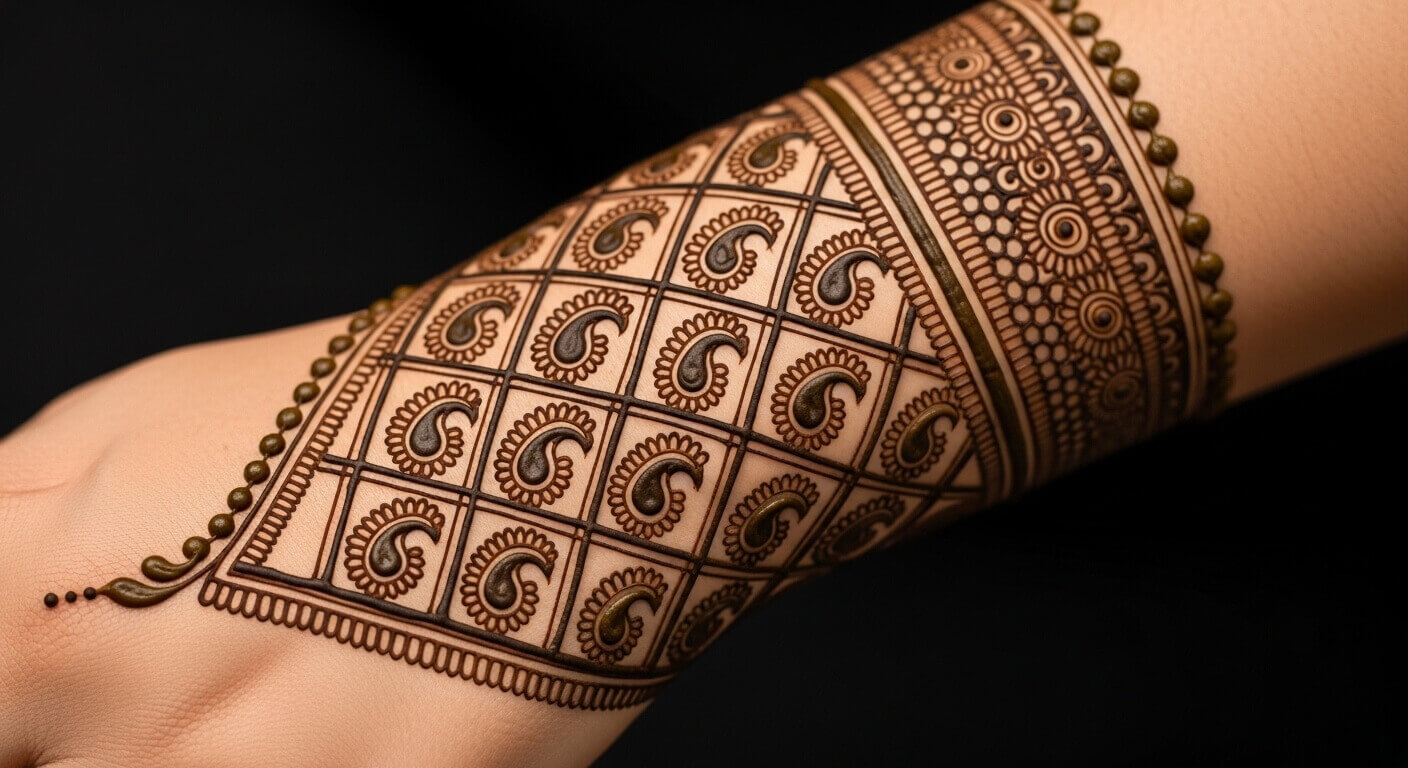 Kashees Mehndi Design for Karwa Chauth 2026