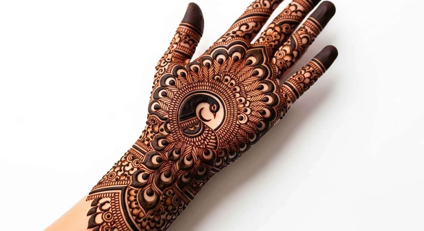 Kashees Mehndi Design for Karwa Chauth 2026