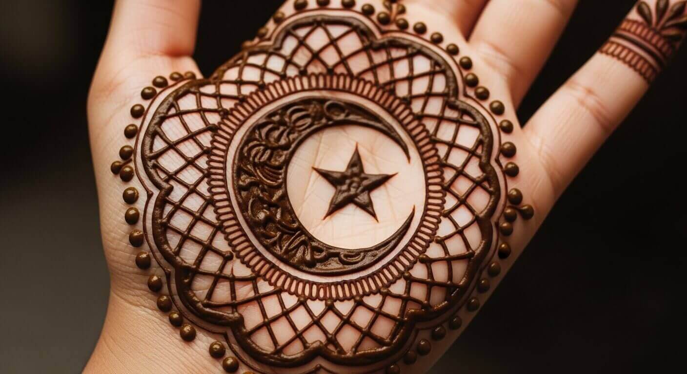 Kashees Mehndi Design for Karwa Chauth 2026