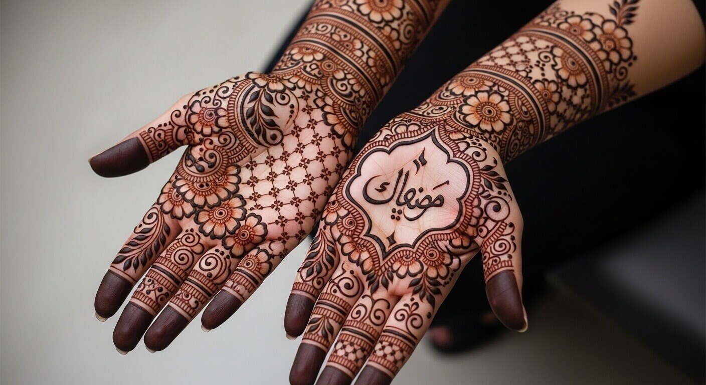 Kashees Mehndi Design for Karwa Chauth 2026