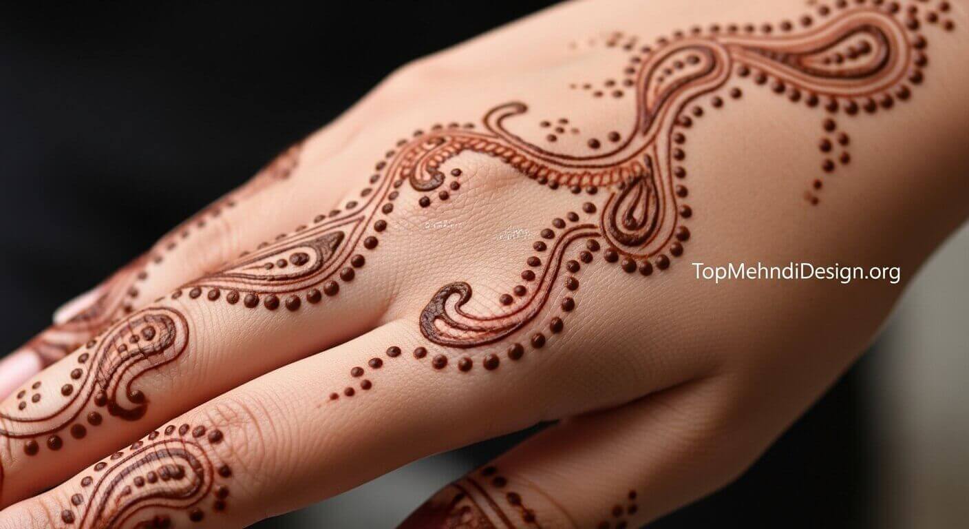 Khafif Mehndi Design Front Hand 2026