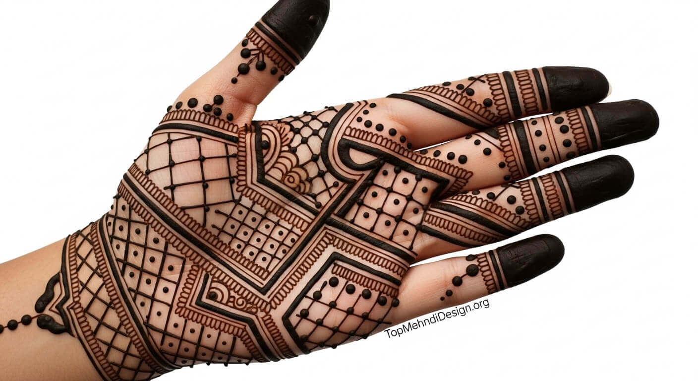 Khafif Mehndi Design Front Hand 2026