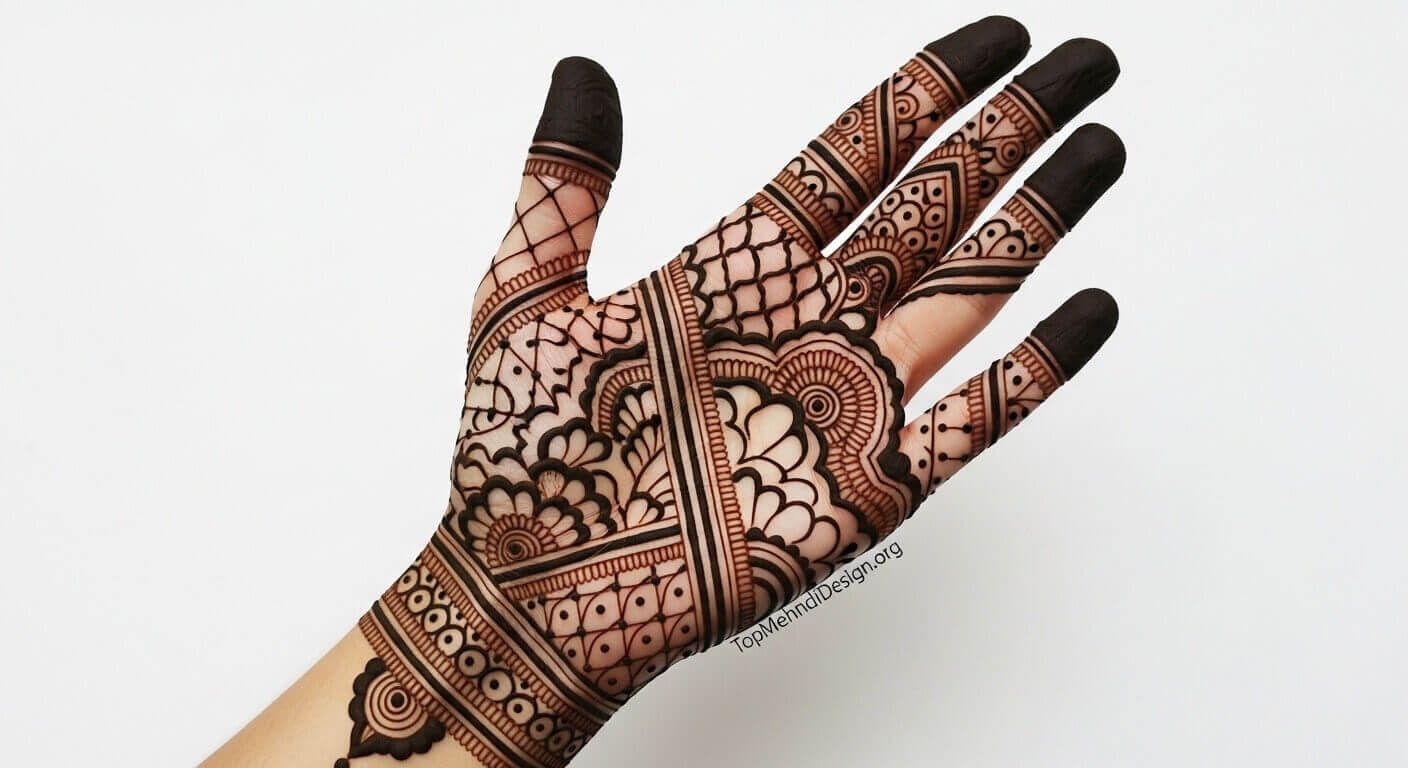 Khafif Mehndi Design Front Hand 2026
